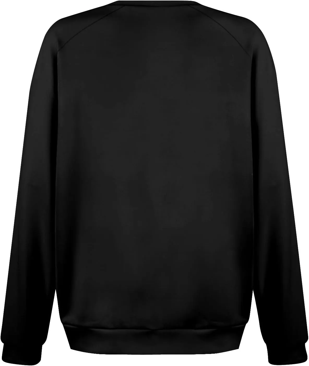 Womens Crewneck Sweatshirt Raglan Sleeve Pullover Sweatshirts No Hood Loose Fit Sweat Shirts Fall Outfits with Pocket