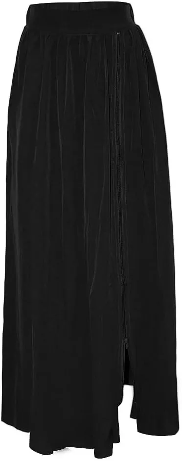 Women's High Waist Zipper Up Split Skirt Camouflage Print Casual Party Club Night Out Maxi Skirt