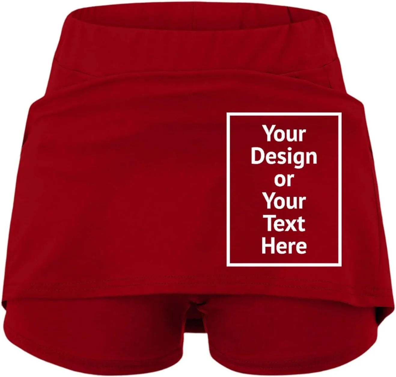 Women's High Waisted Athletic Skorts Tummy Control with Pockets Tennis Skirts Workout Casual Breathable Outdoor Short
