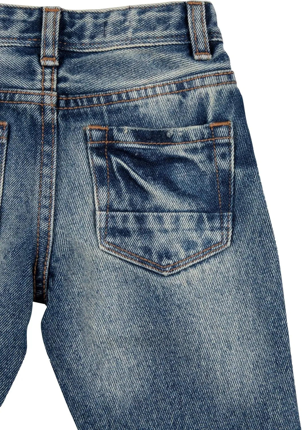 X RAY Boys Distressed Jeans (2T-16), Big Boy & Little Kids Stretch Slim Fit Pants, Ripped Denim Jeans for Boys