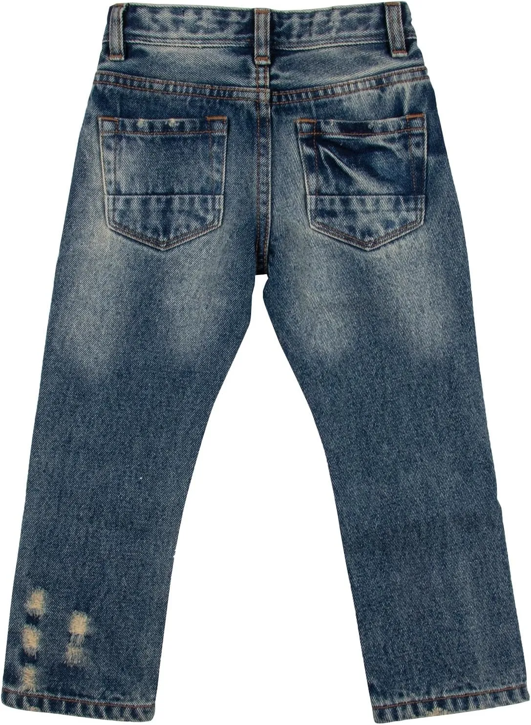 X RAY Boys Distressed Jeans (2T-16), Big Boy & Little Kids Stretch Slim Fit Pants, Ripped Denim Jeans for Boys