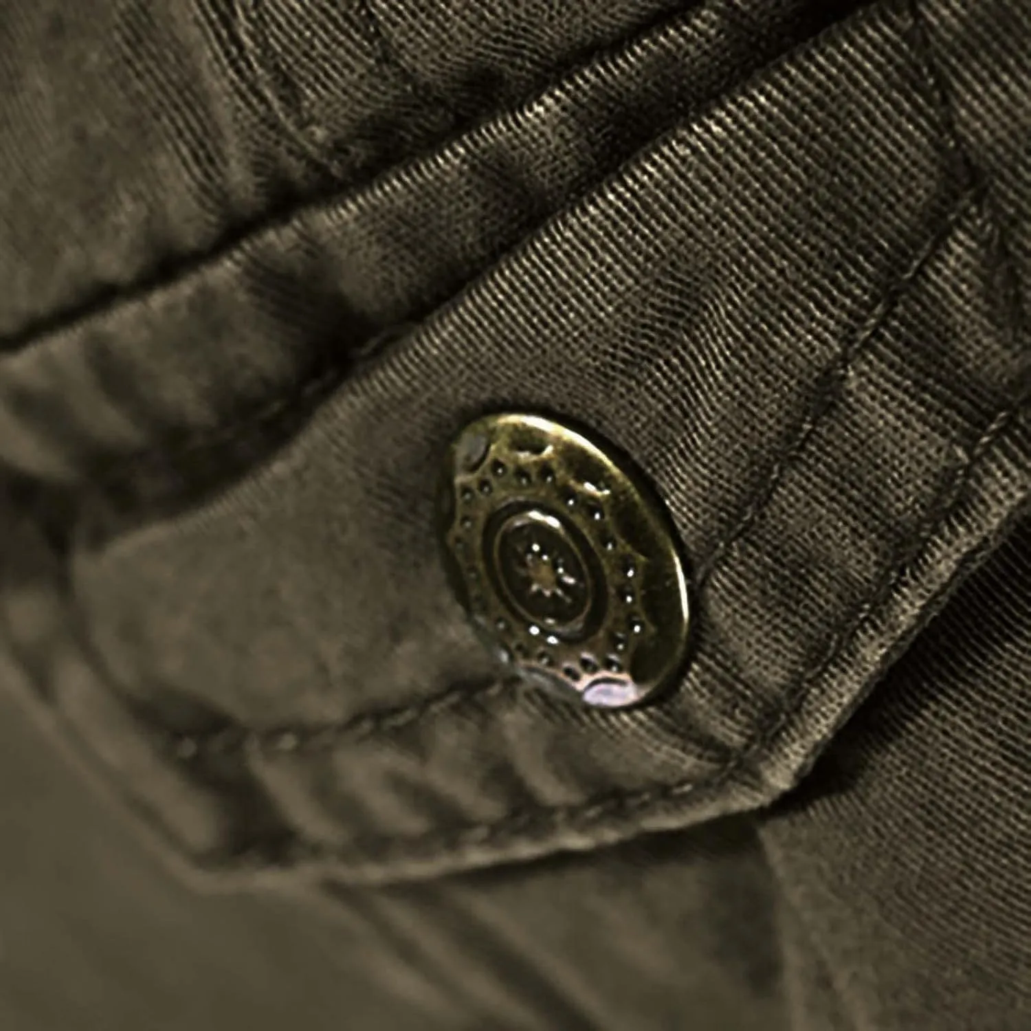 Ymosrh Khaki Cargo Pants for Men Work Pants Cotton Relaxed Fit Military Pants with Multi Pockets Stretch Pants