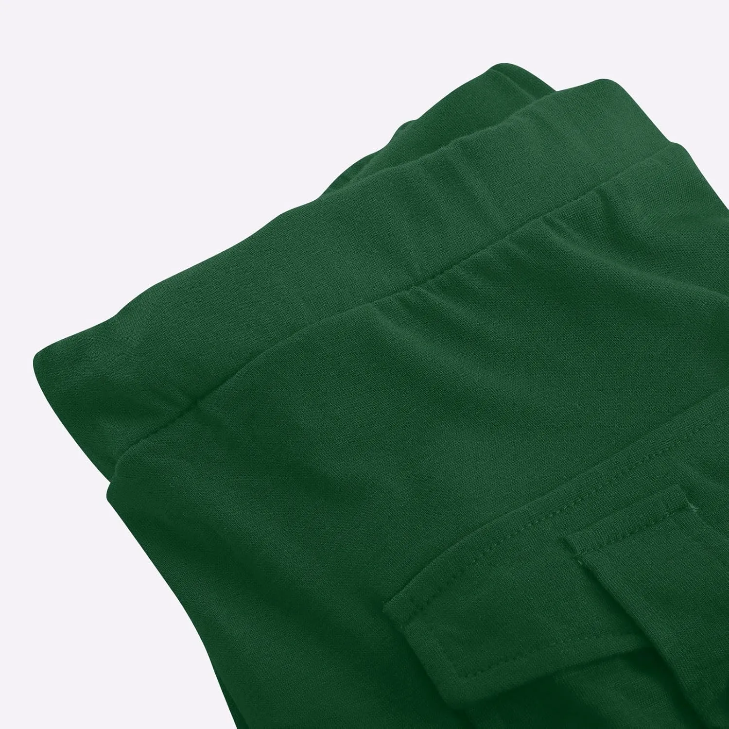 ZDRZK Capri Cargo Pants for Women Casual Plus Size High Waist Workout Yoga Pants with Pockets Comfy Cropped Trousers
