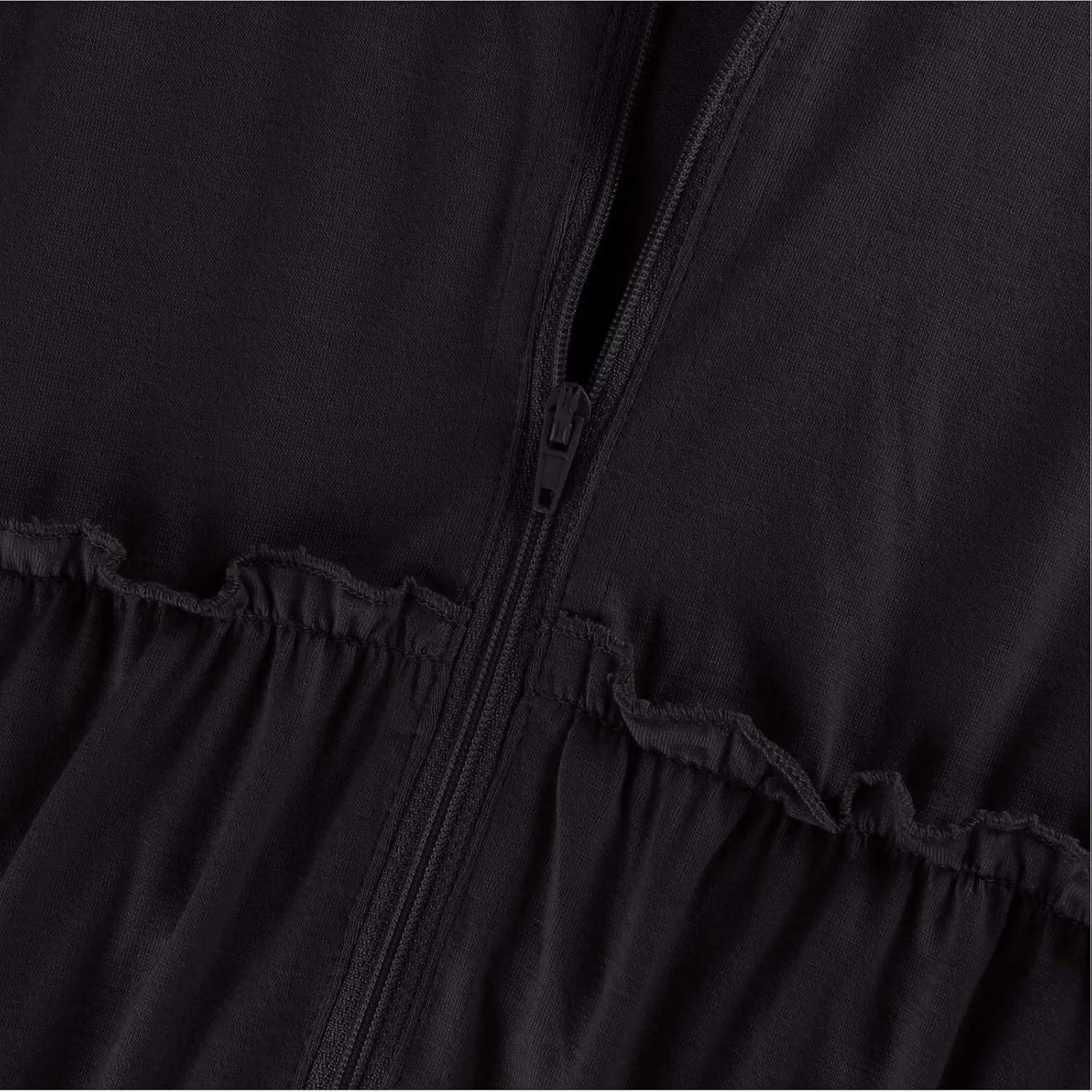 Zip Up Hoodie Women Casual Peplum Lightweight Athletic Sweat Zip Up Jackets Cute Tiered Ruffle Sweatshirt Hoodies